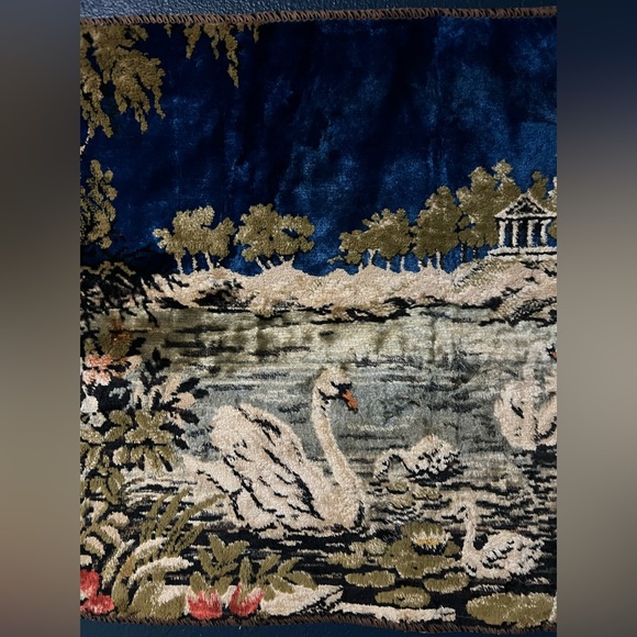 Vintage Italian tapestry🦢🦢 - Picture 5 of 8